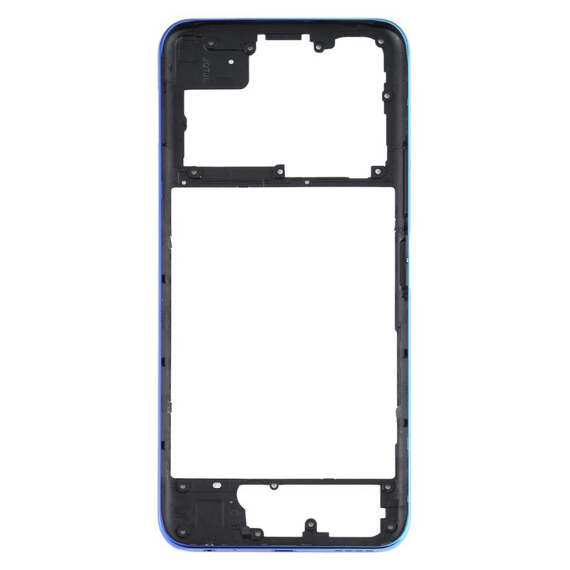 For Vivo Y51s V2002A Middle Frame Bezel Plate(Blue)