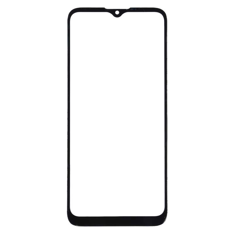 Front Screen Outer Glass Lens for Motorola Moto G8 Plus XT2019 / XT2019-2 (Black)