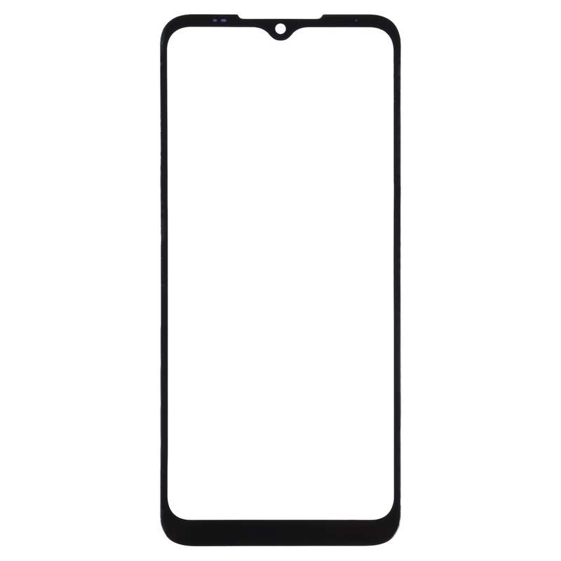 Front Screen Outer Glass Lens for Motorola Moto G9 Play / Moto G9 (India) (Black)