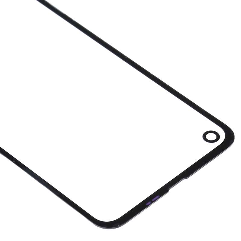 Front Screen Outer Glass Lens for Motorola Moto G9 Play / Moto G9 (India) (Black)