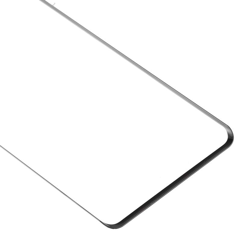 For Oppo Find X2 Pro / Find X2 Front Screen Outer Glass Lens (Black)
