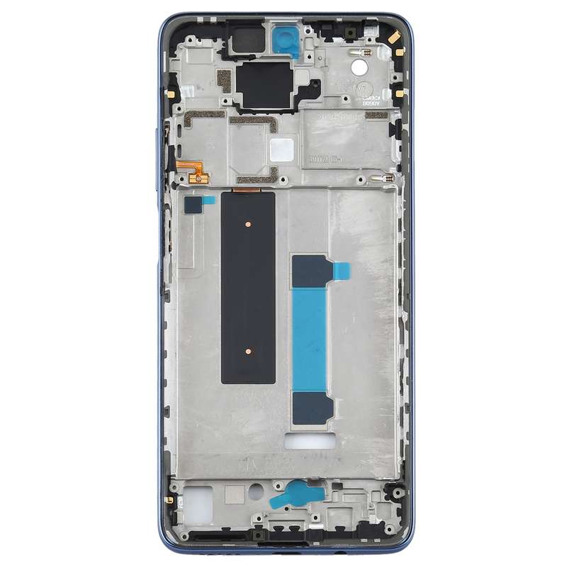 Original Front Housing LCD Frame Bezel Plate for Xiaomi Mi 10T Lite 5G M2007J17G (Black)