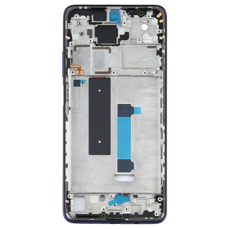 Original Front Housing LCD Frame Bezel Plate for Xiaomi Mi 10T Lite 5G M2007J17G (Black)