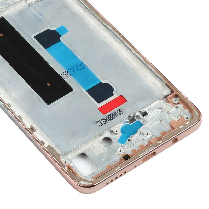Original Front Housing LCD Frame Bezel Plate for Xiaomi Redmi Note 9 Pro 5G M2007J17C(Green Lake)