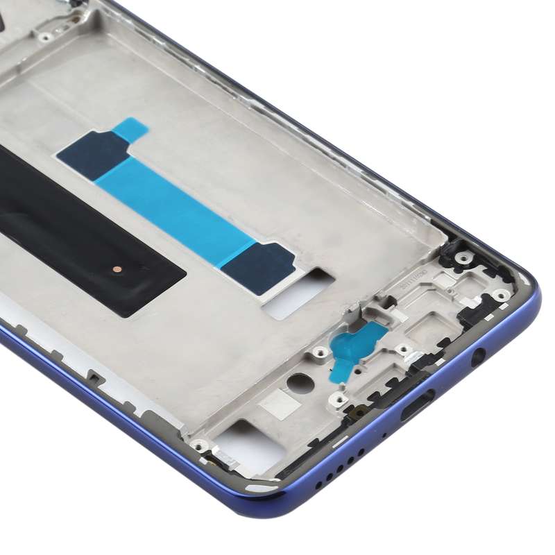 Original Front Housing LCD Frame Bezel Plate for Xiaomi Redmi Note 9 Pro 5G M2007J17C(Green Lake)