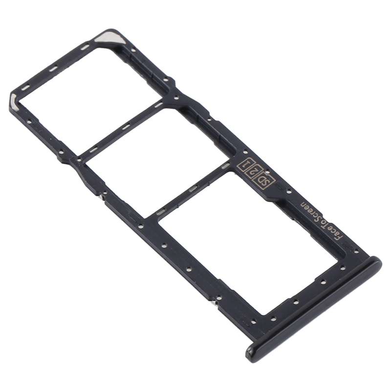 SIM Card Tray + SIM Card Tray + Micro SD Card Tray for Motorola One (P30 Play) XT1941(Silver)
