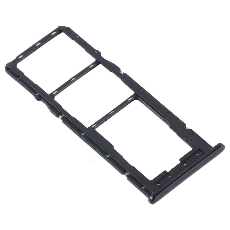 SIM Card Tray + SIM Card Tray + Micro SD Card Tray for Motorola One (P30 Play) XT1941(Silver)