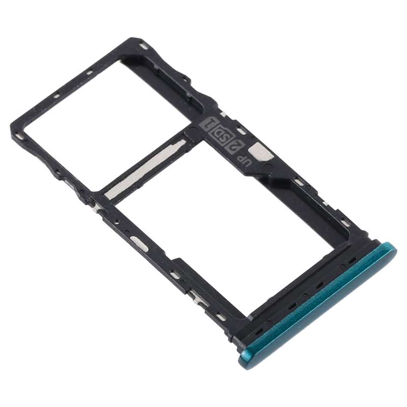 SIM Card Tray + SIM Card Tray / Micro SD Card Tray for Motorola Moto G9 Play/Moto G9 (India) (Blue)