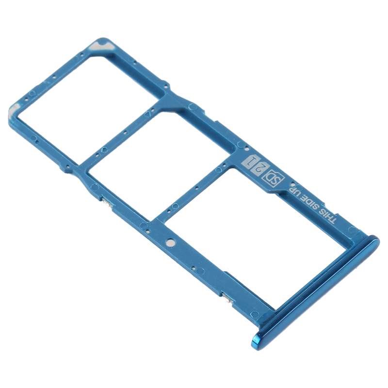 SIM Card Tray + SIM Card Tray + Micro SD Card Tray for Motorola Moto E6 Play/XT2029/XT2029-1(Black)