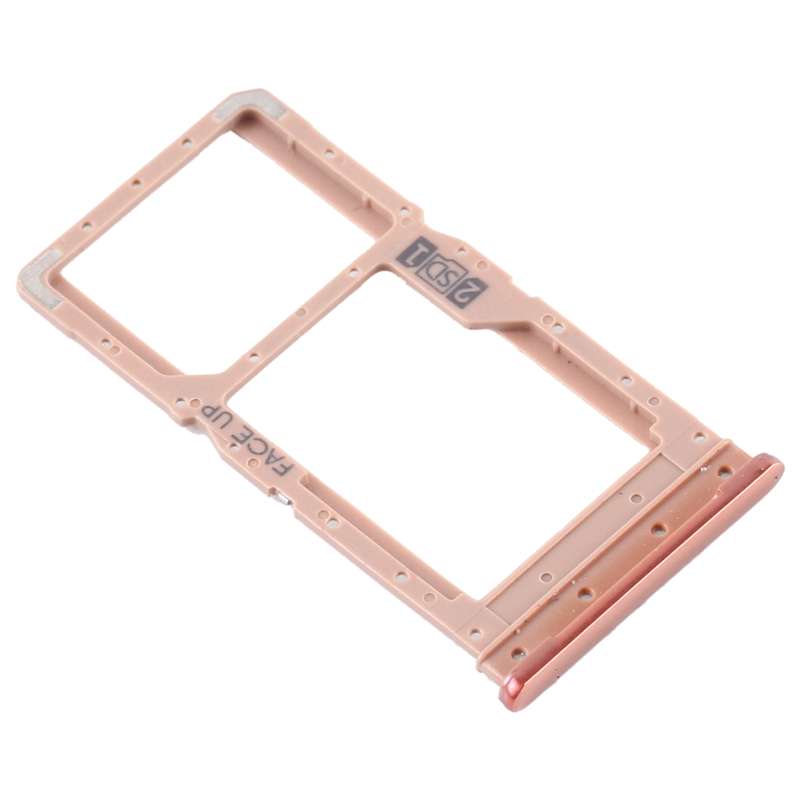 SIM Card Tray + SIM Card Tray / Micro SD Card Tray for Motorola Moto G9 Plus XT2087-1(Blue)