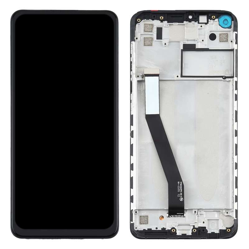 TFT LCD Screen for Xiaomi Redmi Note 9 /Redmi 10X 4G Digitizer Full Assembly with Frame(Black)