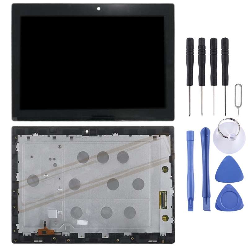 OEM LCD Screen for Lenovo Miix 320 10ICR Digitizer Full Assembly With Frame (Black)