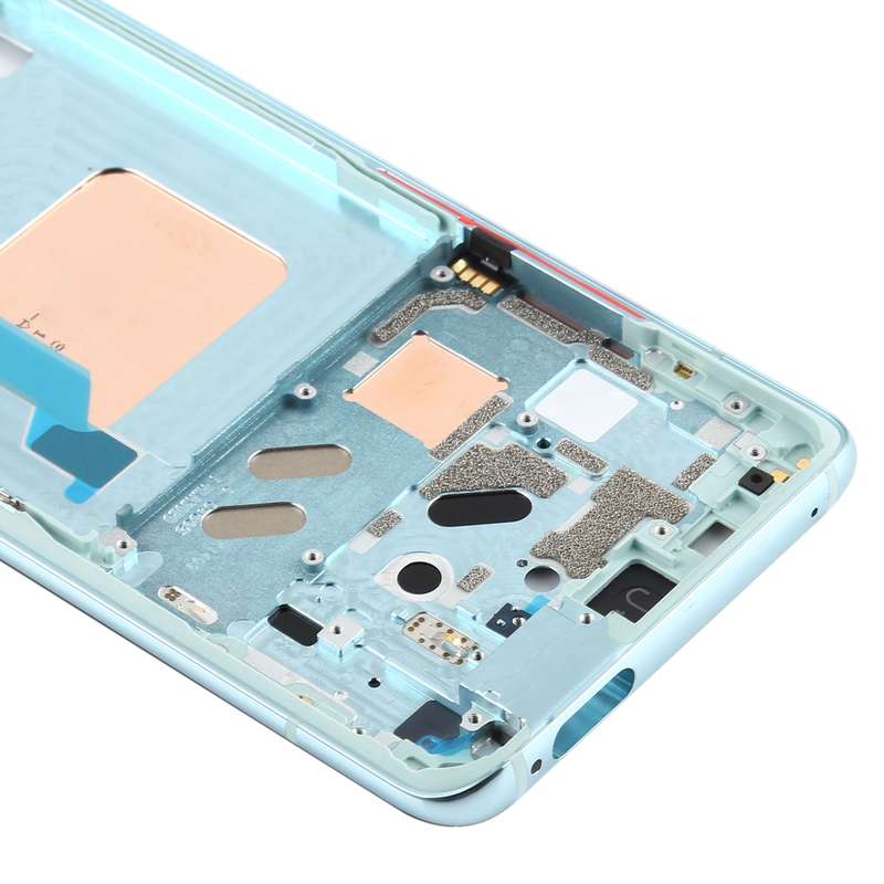 Original Front Housing LCD Frame Bezel Plate for Xiaomi Redmi K30 Ultra M2006J10C(Black)