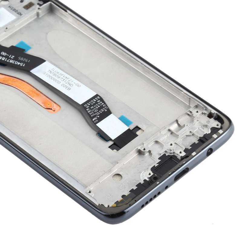 TFT LCD Screen for Xiaomi Redmi Note 8 Pro Single SIM Digitizer Full Assembly with Frame(Black)