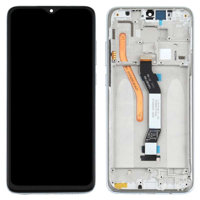 TFT LCD Screen for Xiaomi Redmi Note 8 Pro Single SIM Digitizer Full Assembly with Frame(Black)