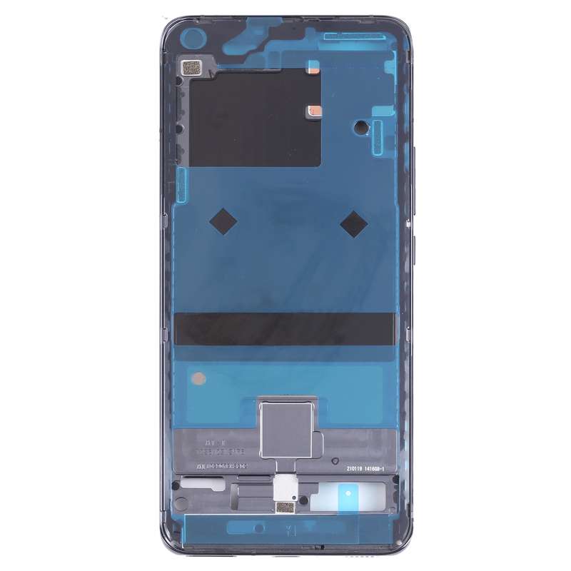 Original Front Housing LCD Frame Bezel Plate for Xiaomi Mi 11(Black)