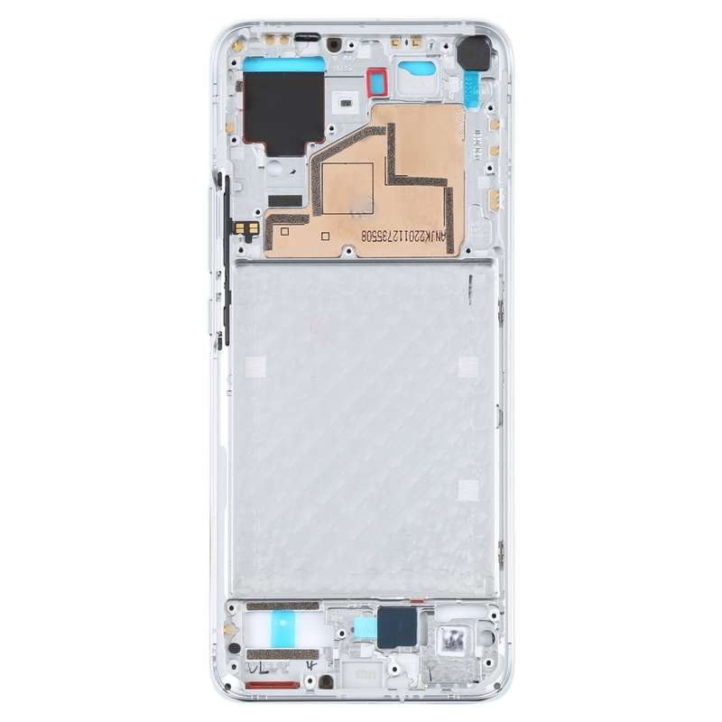 Original Front Housing LCD Frame Bezel Plate for Xiaomi Mi 11(Black)