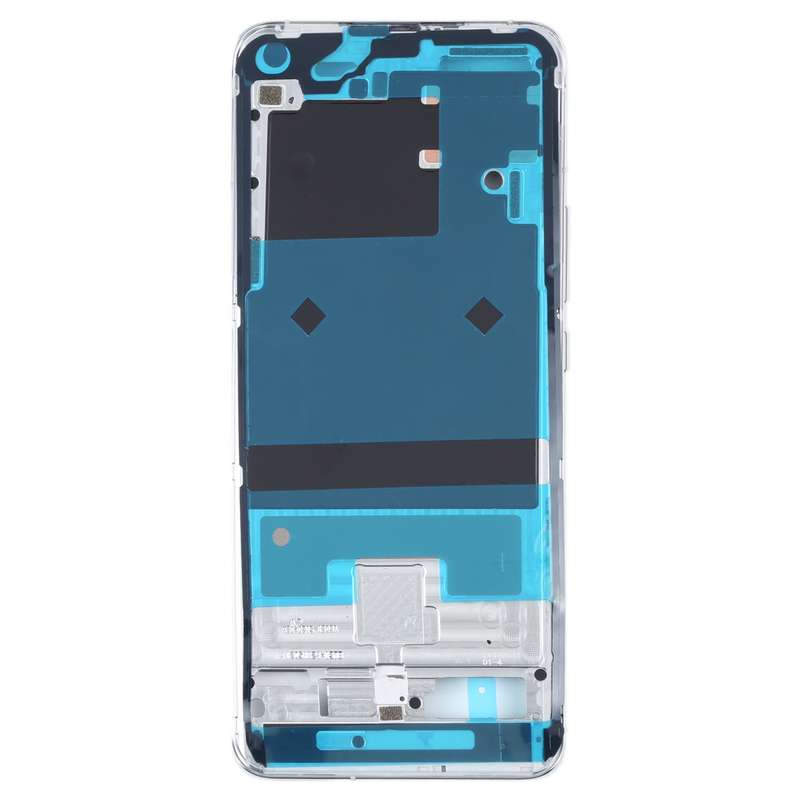 Original Front Housing LCD Frame Bezel Plate for Xiaomi Mi 11(Black)
