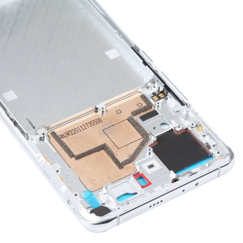 Original Front Housing LCD Frame Bezel Plate for Xiaomi Mi 11(Black)
