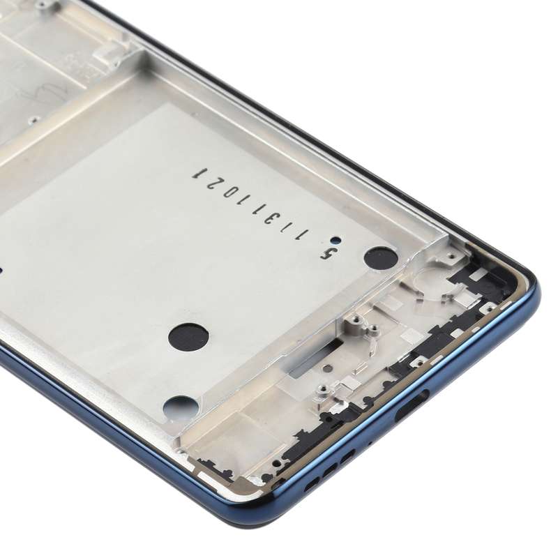 Front Housing LCD Frame Bezel Plate for Motorola One Hyper XT2027 XT2027-1 (Orange)