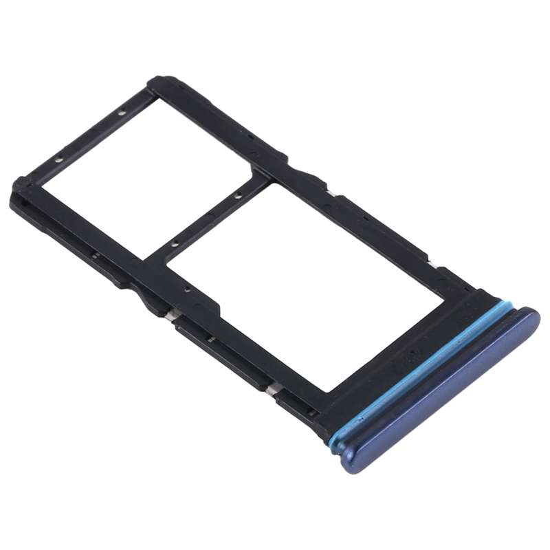 SIM Card Tray + SIM Card Tray / Micro SD Card Tray for Xiaomi Redmi Note 9 Pro 5G M2007J17C (Green)