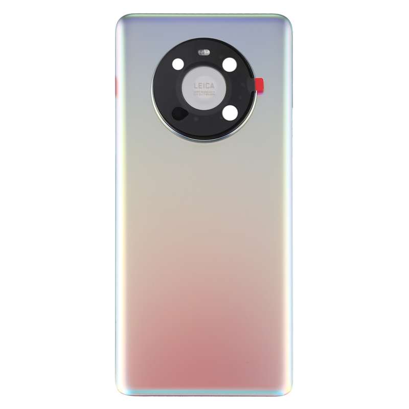 Original Battery Back Cover with Camera Lens Cover for Huawei Mate 40(Silver)