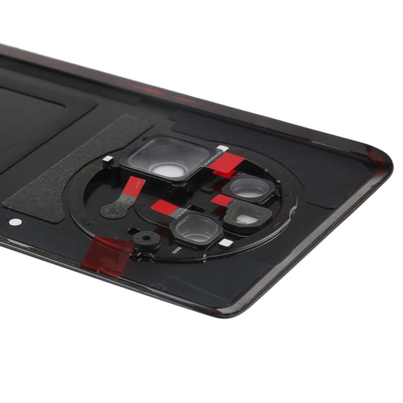 Original Battery Back Cover with Camera Lens Cover for Huawei Mate 40(Silver)