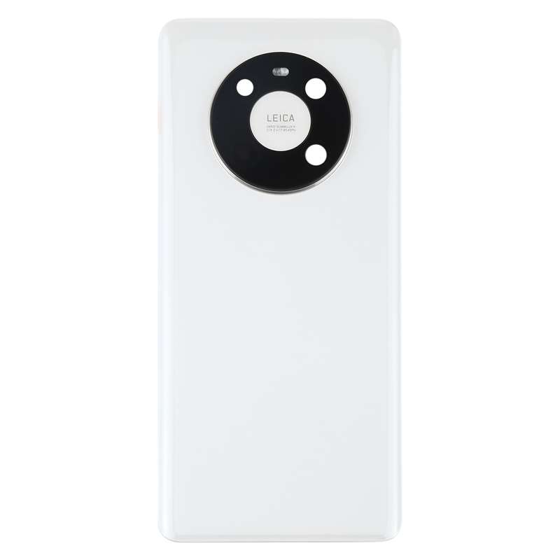 Original Battery Back Cover with Camera Lens Cover for Huawei Mate 40(Silver)