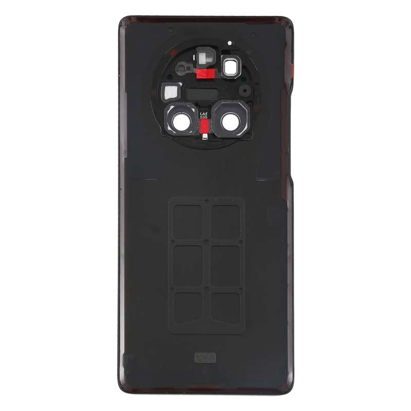 Original Battery Back Cover with Camera Lens Cover for Huawei Mate 40 Pro(Silver)