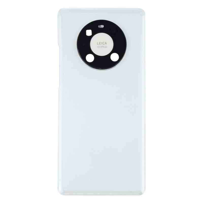 Original Battery Back Cover with Camera Lens Cover for Huawei Mate 40 Pro(Silver)