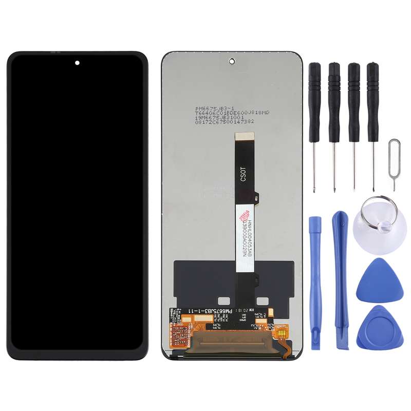 LCD Screen and Digitizer Full Assembly for Xiaomi Poco X3/Redmi Note 9 Pro 5G/Mi 10T Lite 5G M2010J1