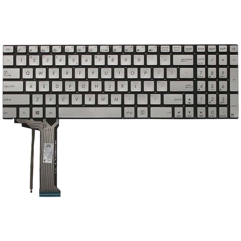 US Version Keyboard with Keyboard Backlight for Asus GL552 GL552J GL552JX GL552V GL552VL GL552VW N55