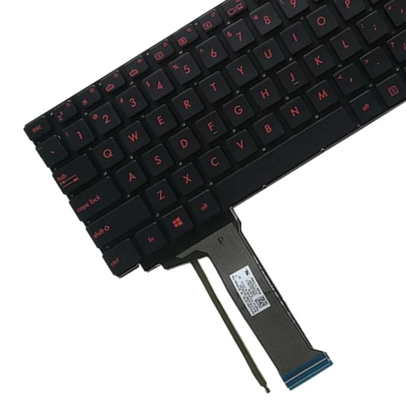 US Version Keyboard with Keyboard Backlight for Asus GL552 GL552J GL552JX GL552V GL552VL GL552VW N55
