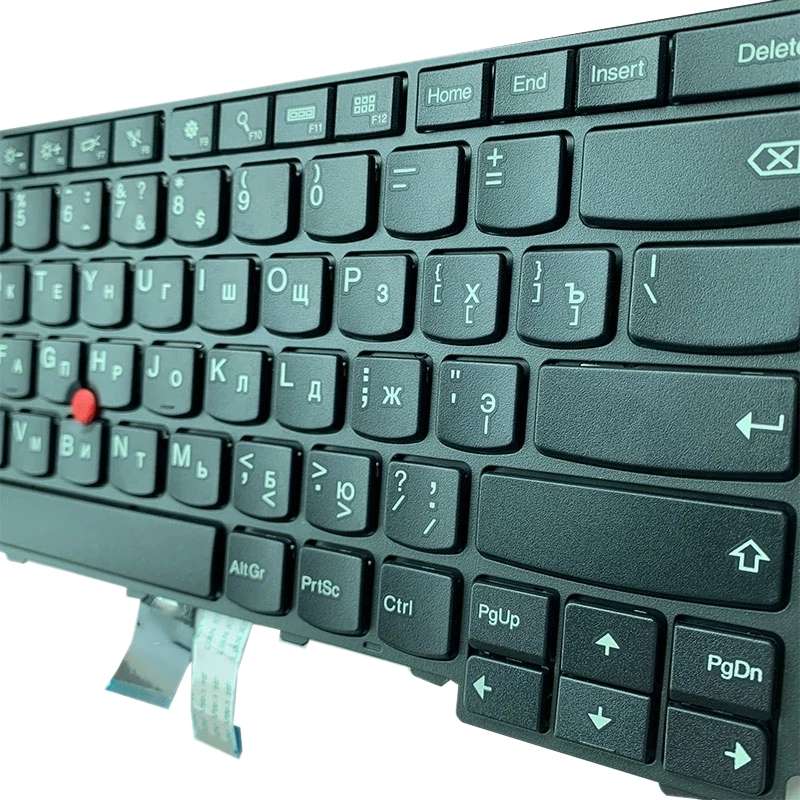 US Version Keyboard for Lenovo Thinkpad E580 E585 E590 E595 T590 P53S L580 L590 P52 P72 P53 P73 (Sil