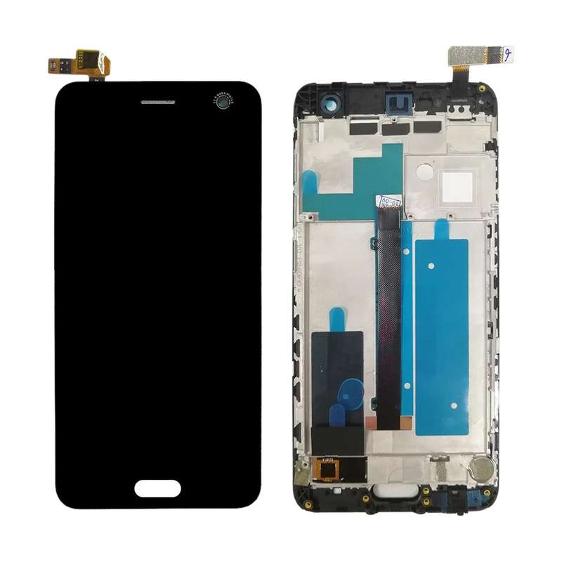 OEM LCD Screen For ZTE Blade V8 BV0800 Digitizer Full Assembly with FrameBlack)