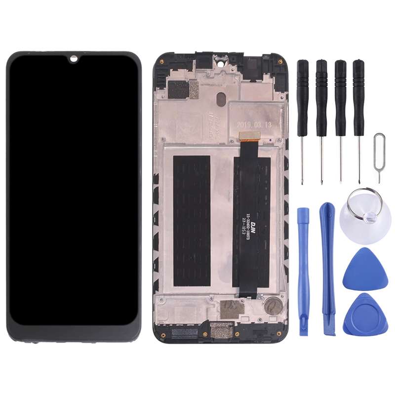 OEM LCD Screen for ZTE Blade V10 Digitizer Full Assembly with FrameBlack)
