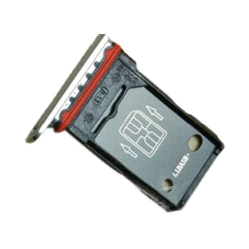 For OnePlus 8T KB2001 KB2000 KB2003 KB2005 KB2007 SIM Card Tray + SIM Card Tray (Silver)