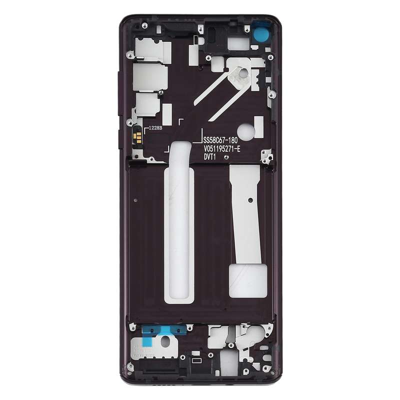 Middle Frame Bezel Plate for Motorola Edge XT2063-3(Black)