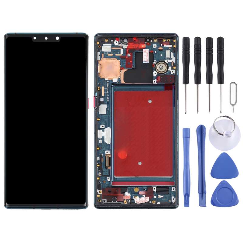 Original OLED LCD Screen for Huawei Mate 30 Pro Digitizer Full Assembly with Frame (Green)