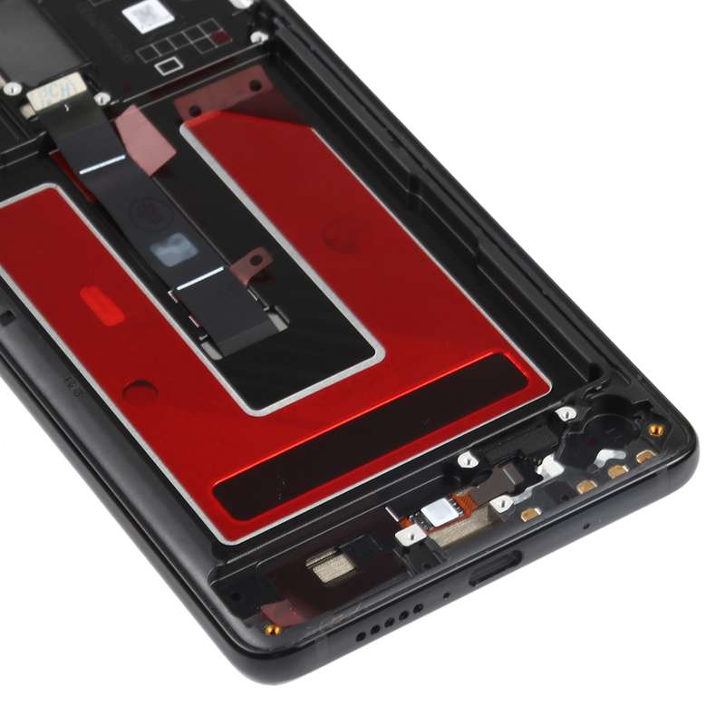 Original OLED LCD Screen for Huawei Mate 10 Digitizer Full Assembly with Frame(Black)