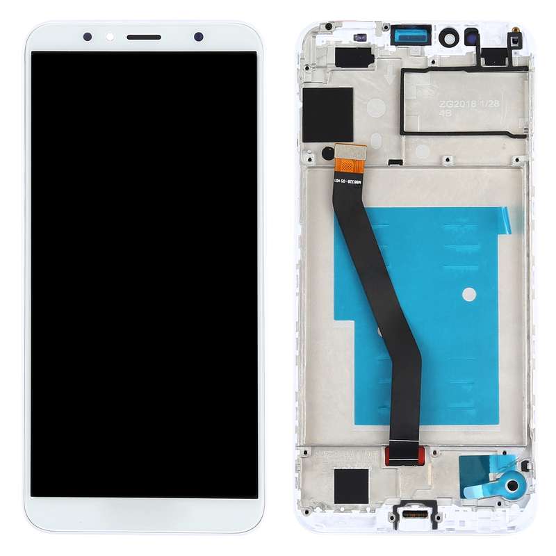 OEM LCD Screen for Huawei Y6 (2018) Digitizer Full Assembly with Frame(Black)