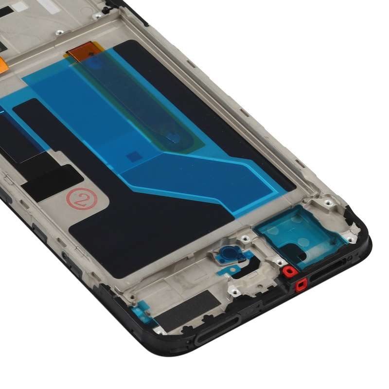 Original AMOLED Material LCD Screen and Digitizer Full Assembly with Frame for Vivo S7 V2020A