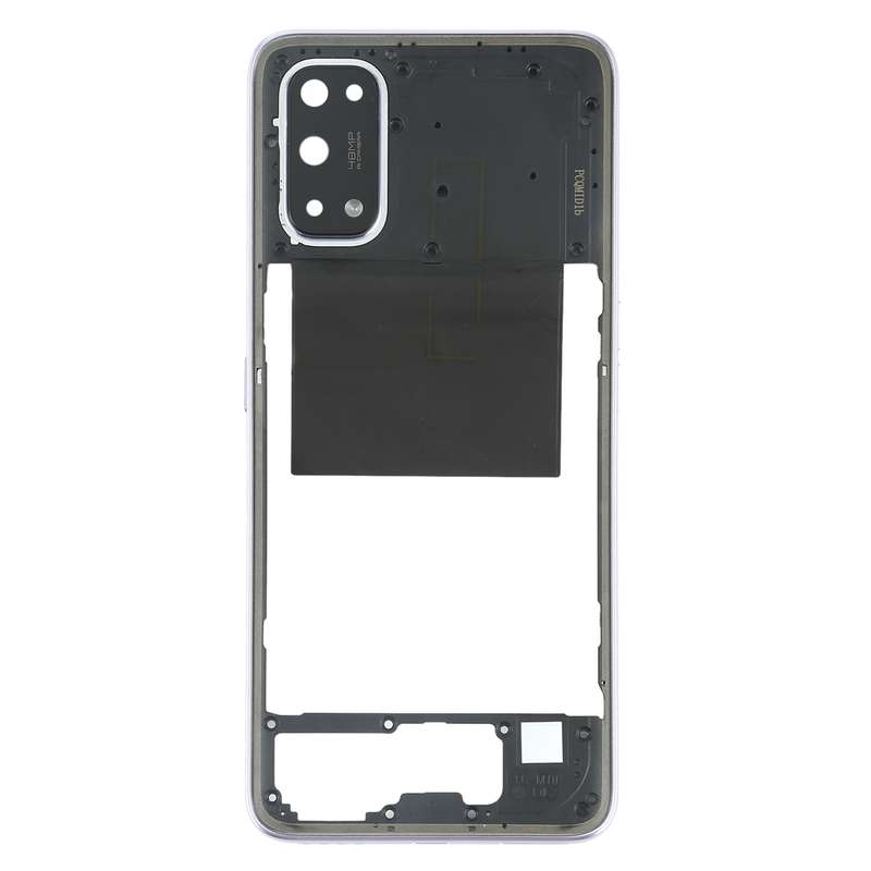 For OPPO Realme X7 Middle Frame Bezel Plate (White)