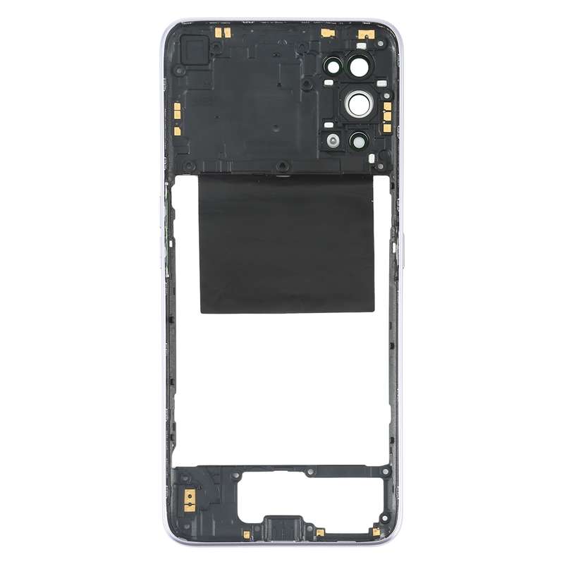 For OPPO Realme X7 Middle Frame Bezel Plate (White)