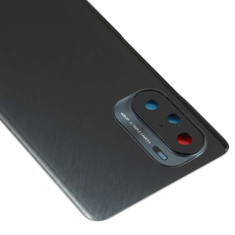 Original Battery Back Cover for Xiaomi Redmi K40 M2012K11AC M2012K11C(Black)