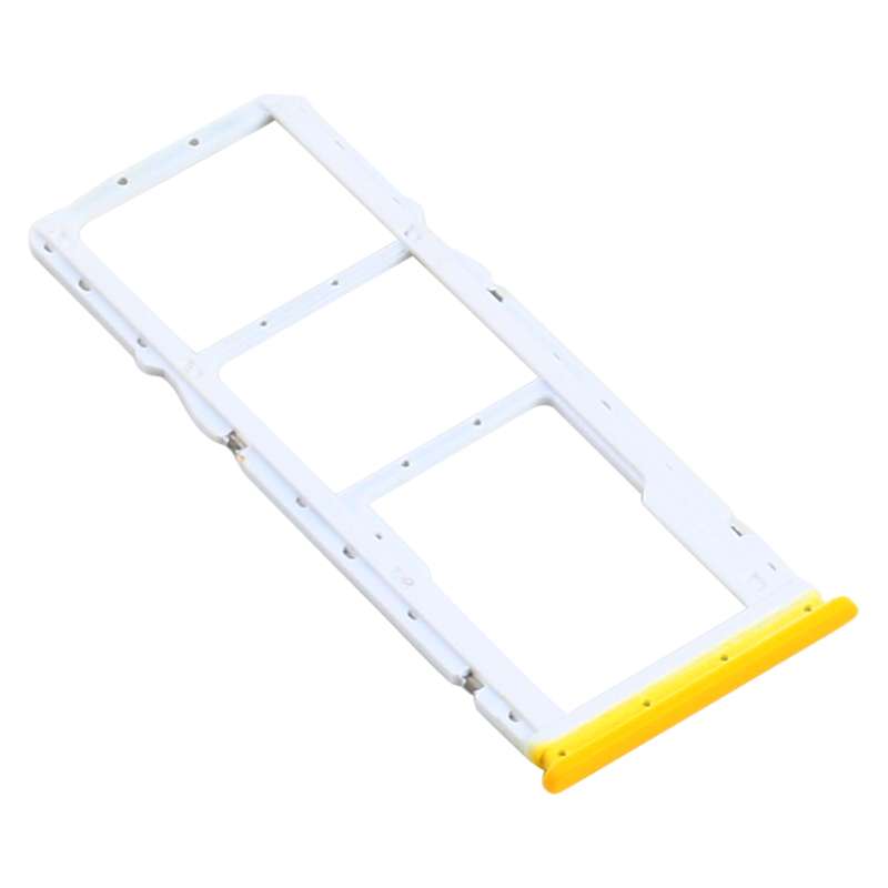 SIM Card Tray + SIM Card Tray + Micro SD Card Tray for Xiaomi Poco M3 M2010J19CG M2010J19CI (Blue)
