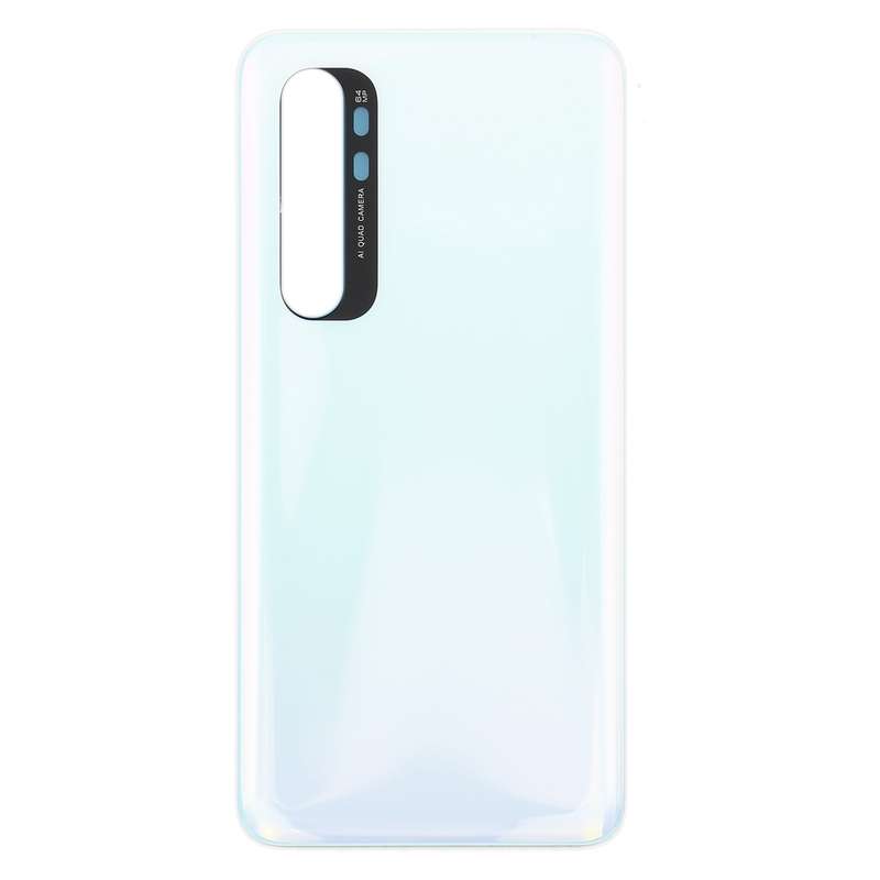 Original Battery Back Cover for Xiaomi Mi Note 10 Lite M2002F4LG M1910F4G(Black)