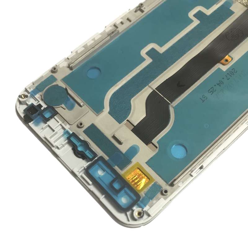 OEM LCD Screen for Vodafone Smart Ultra 6 VF-995N VF995N Digitizer Full Assembly with FrameWhite)