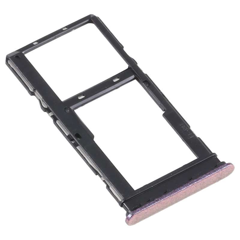 SIM Card Tray + SIM Card Tray / Micro SD Card Tray for Motorola Moto G10 XT2127-2 (Black)