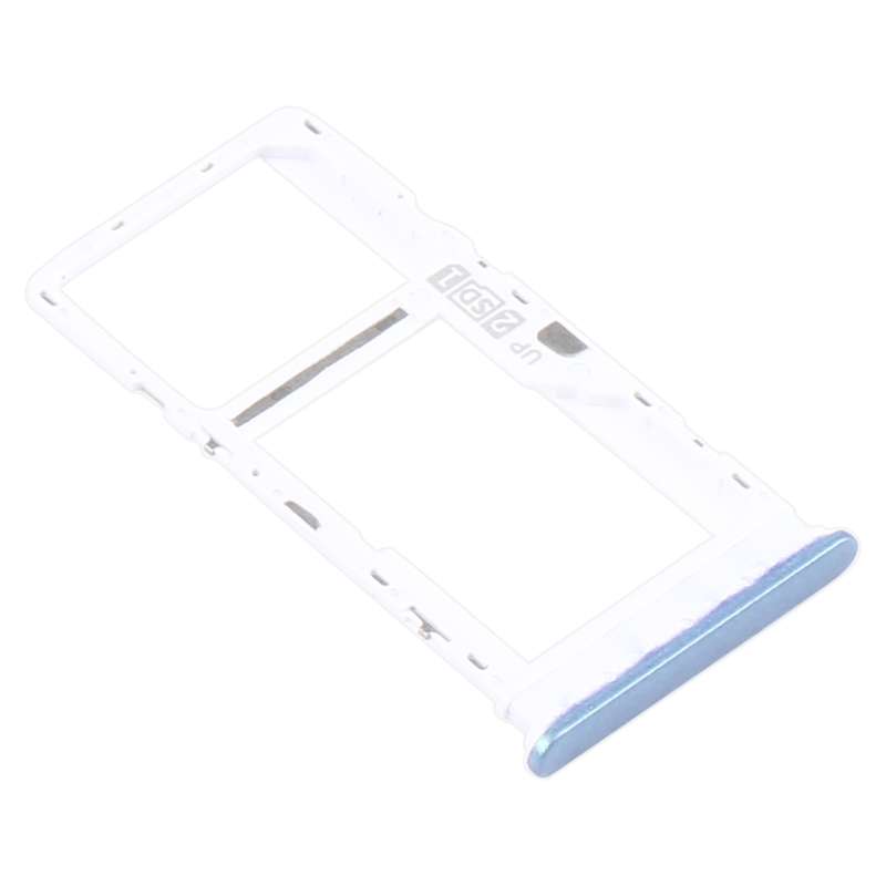 SIM Card Tray + SIM Card Tray / Micro SD Card Tray for Motorola Moto G10 XT2127-2 (Black)